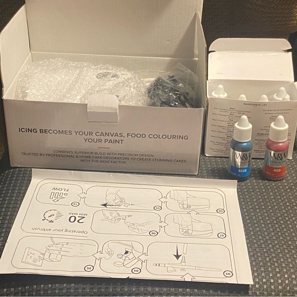 *Watson and Webb professional airbrush cake decorating kit* - Picture 6 of 6